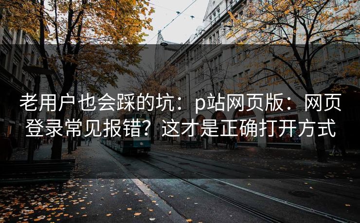 老用户也会踩的坑：p站网页版：网页登录常见报错？这才是正确打开方式